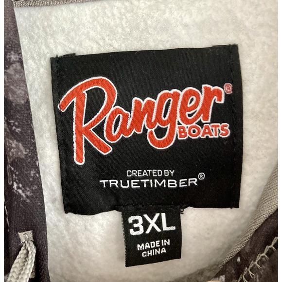 NWT Ranger Boats Performance Fleece Hoodie 3XL Pullover Fishing New - Picture 6 of 12
